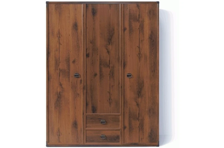 Шафа для одягу Індіана (Монтана) / Indiana JSZF3D2S/150 N БРВ 3-дверна Дуб шутер