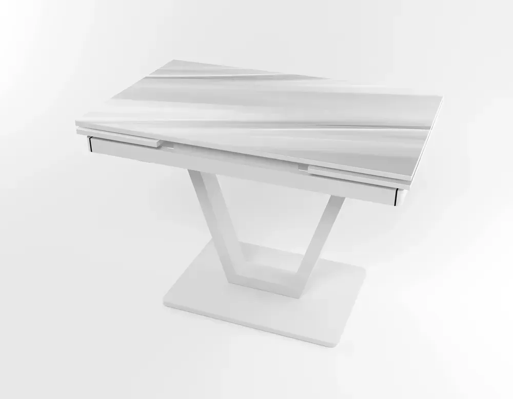Розкладний стіл Maxi V base білий white/11