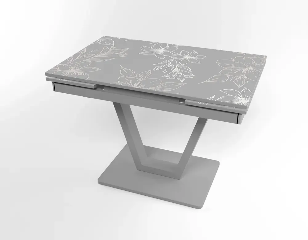Розкладний стіл Maxi V base сірий grey/02