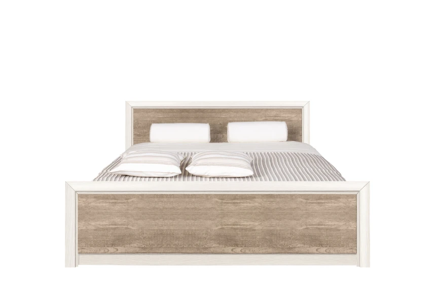 Ліжко (каркас) Коен 2 / Koen 2 LOZ160 БРВ двоспальне Сосна арізонська/дуб корабельний