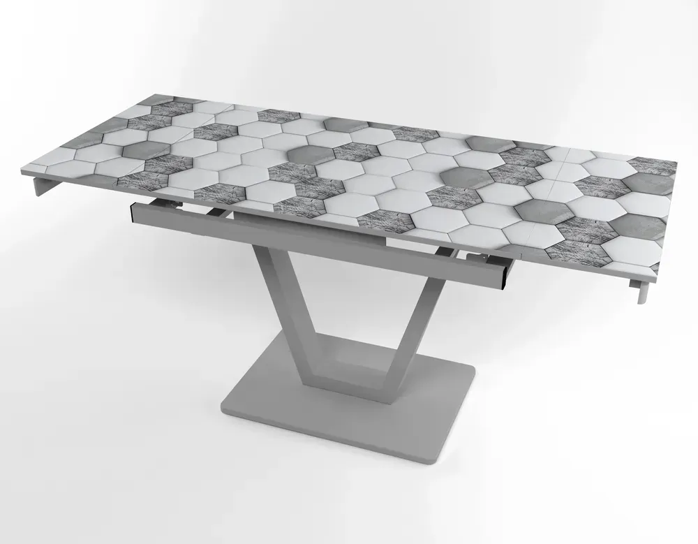 Розкладний стіл Maxi V base сірий grey/03