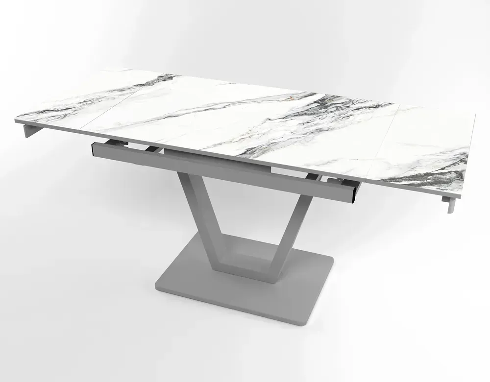 Розкладний стіл Maxi V base сірий grey/26