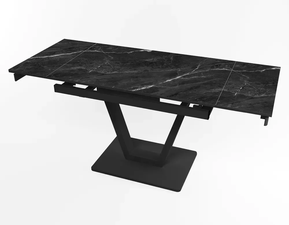 Розкладний стіл Maxi V base чорний black/23