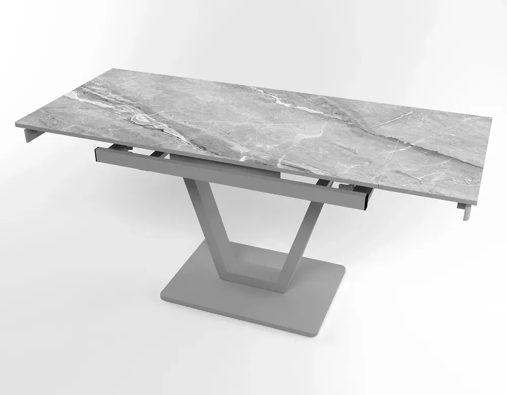 Розкладний стіл Maxi V base сірий grey/21