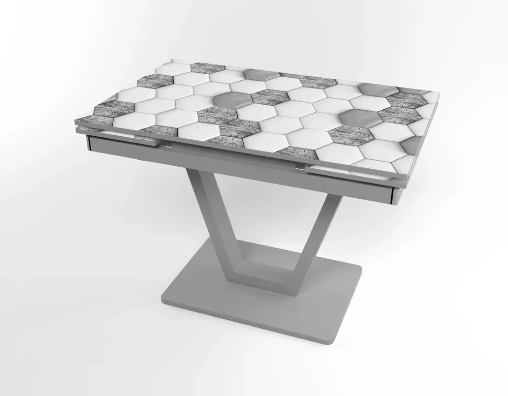 Розкладний стіл Maxi V base сірий grey/03