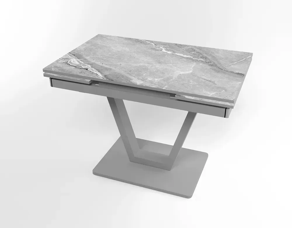 Розкладний стіл Maxi V base сірий grey/21