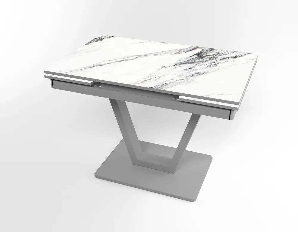 Розкладний стіл Maxi V base сірий grey/26