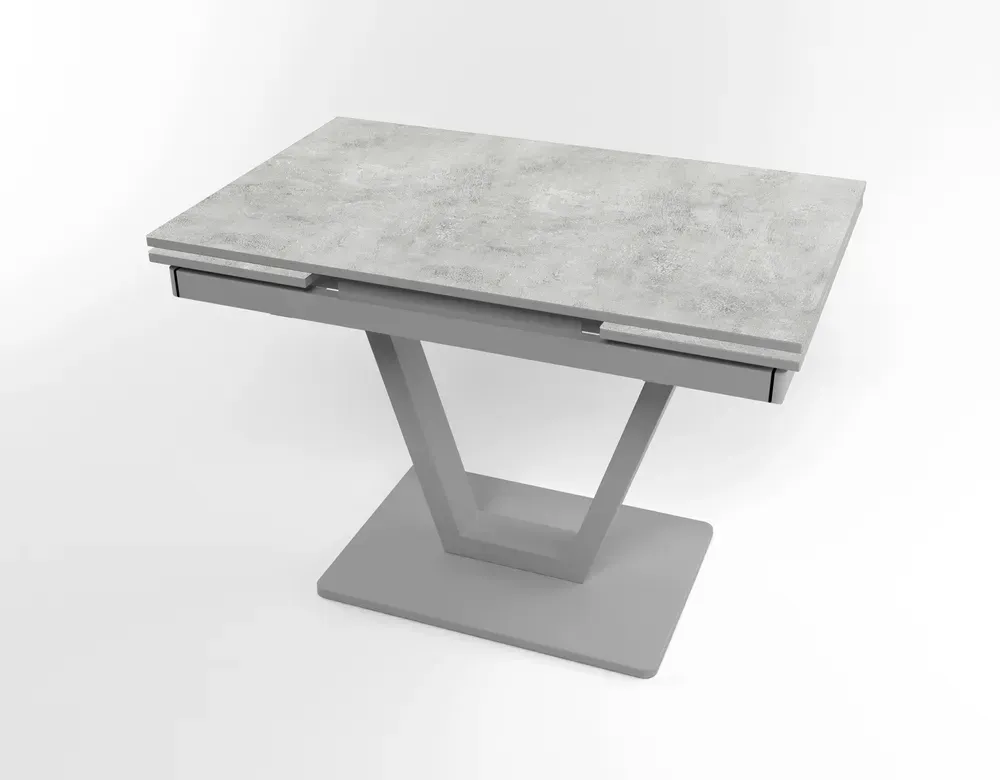 Розкладний стіл Maxi V base сірий grey/27