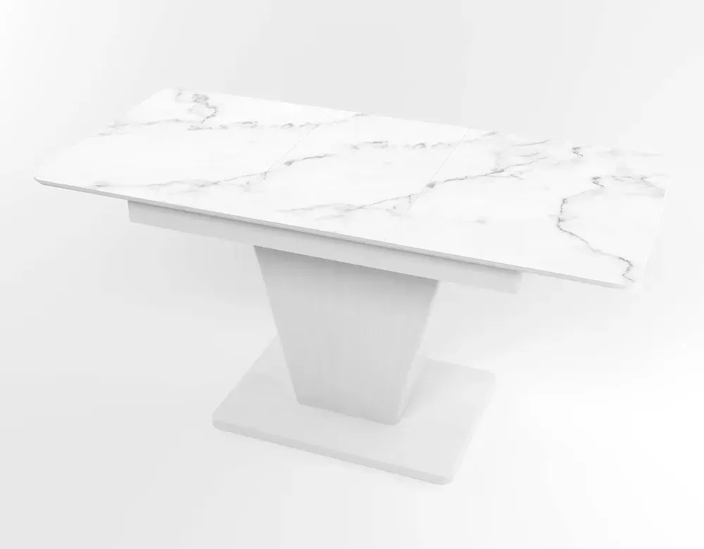 Обідній розкладний стіл Slide білий white/21