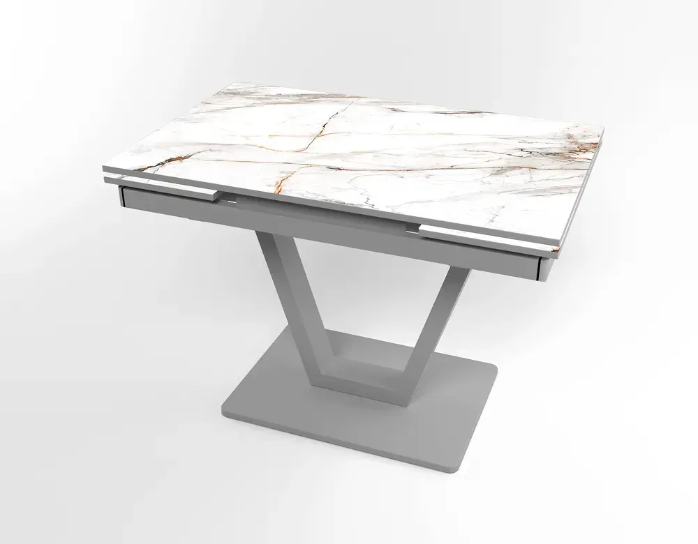 Розкладний стіл Maxi V base сірий grey/20