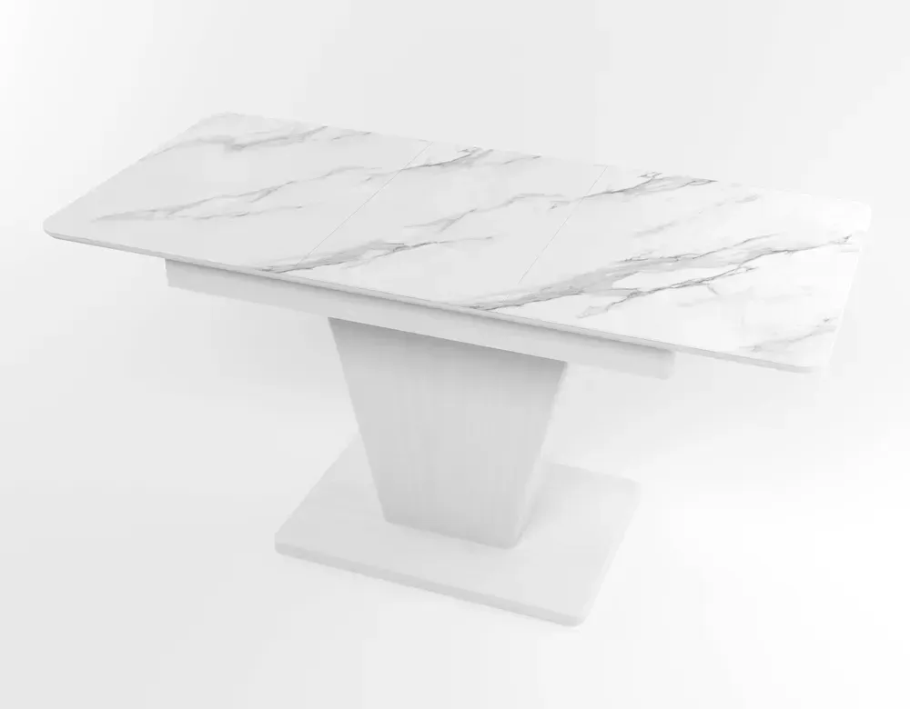 Обідній розкладний стіл Slide білий white/03