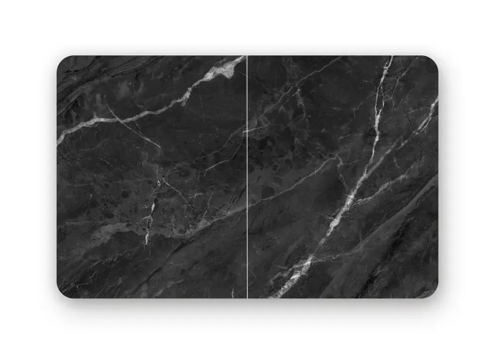 Обідній розкладний стіл Boston T Бетон чорний Black/23
