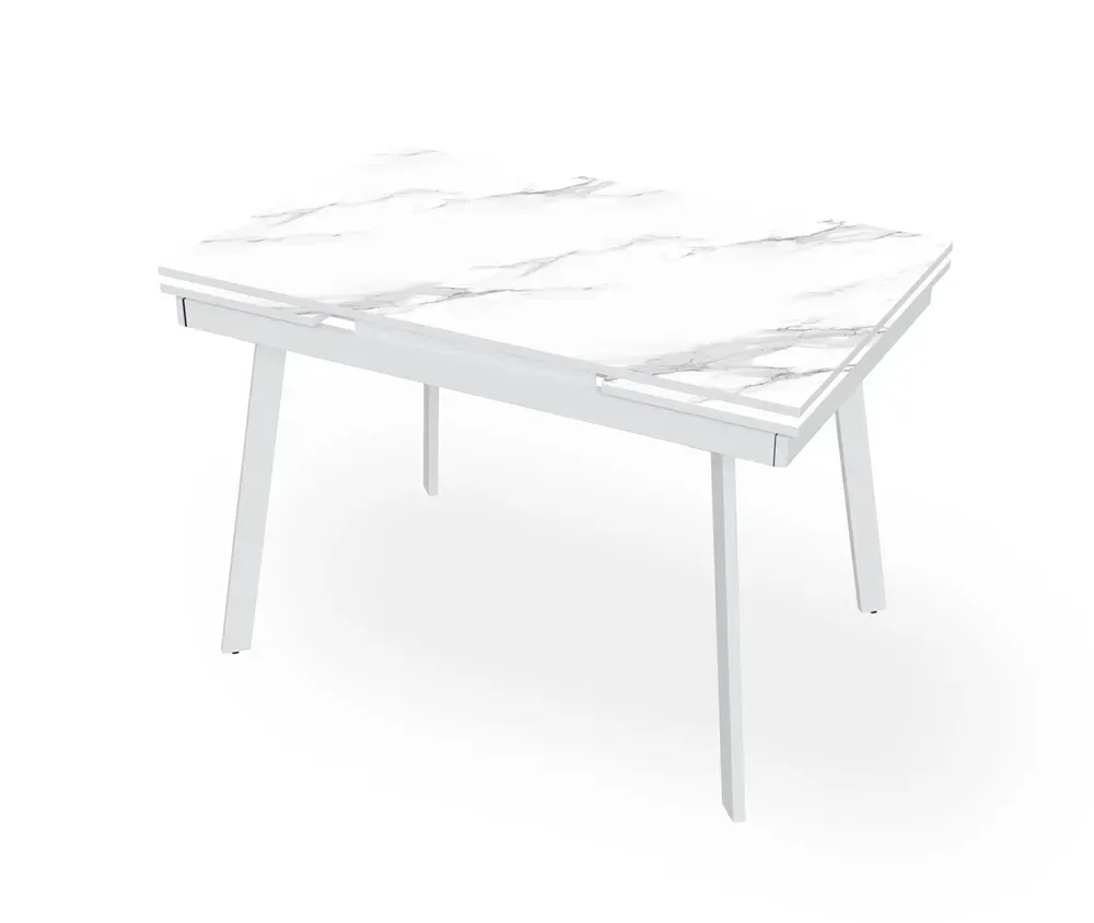 Розкладний стіл Slim Білий white/12