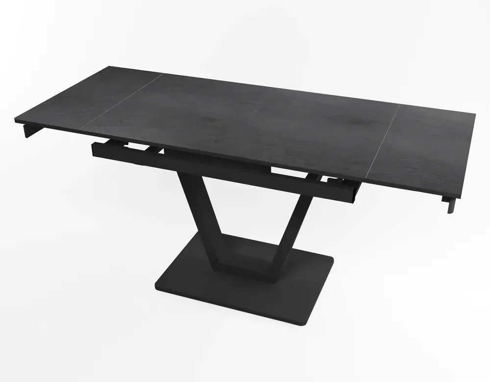 Розкладний стіл Maxi V base чорний black/39