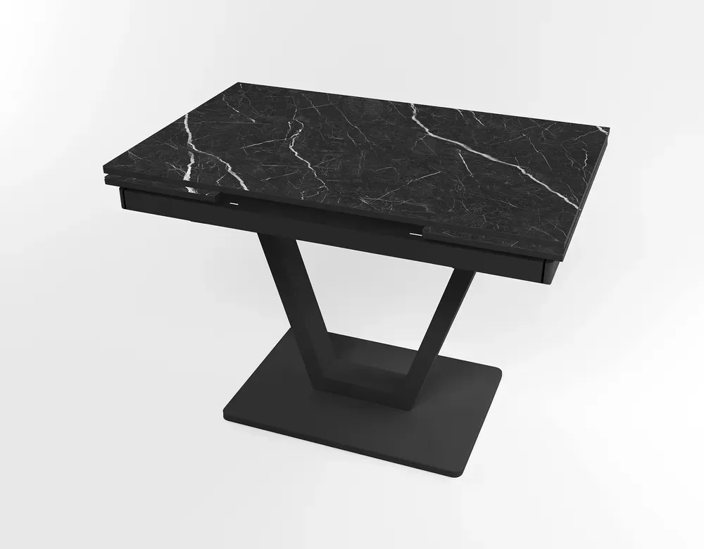 Розкладний стіл Maxi V base чорний black/36