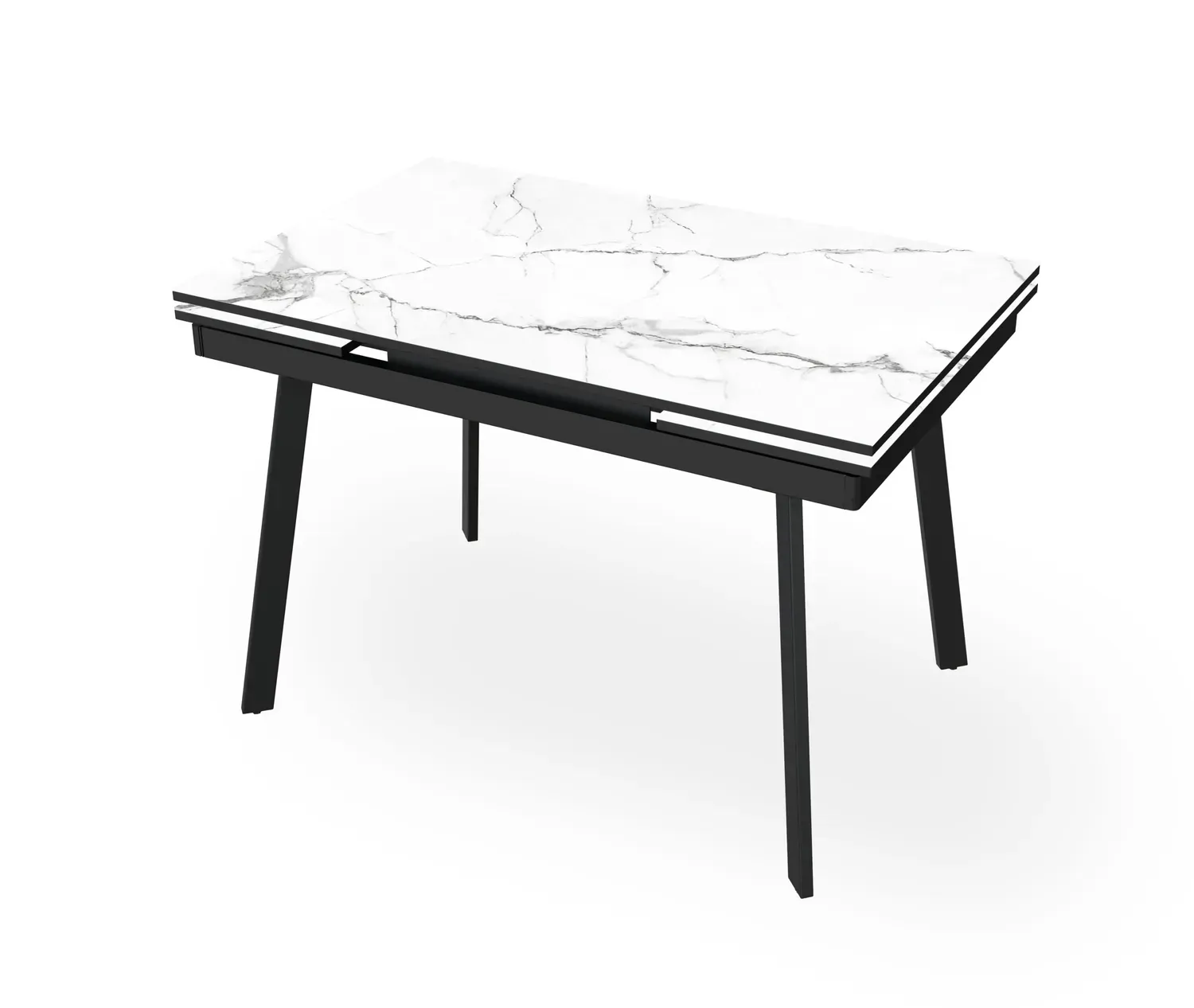Розкладний стіл Slim Чорний black/48
