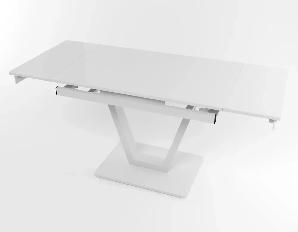 Розкладний стіл Maxi V base білий white/01