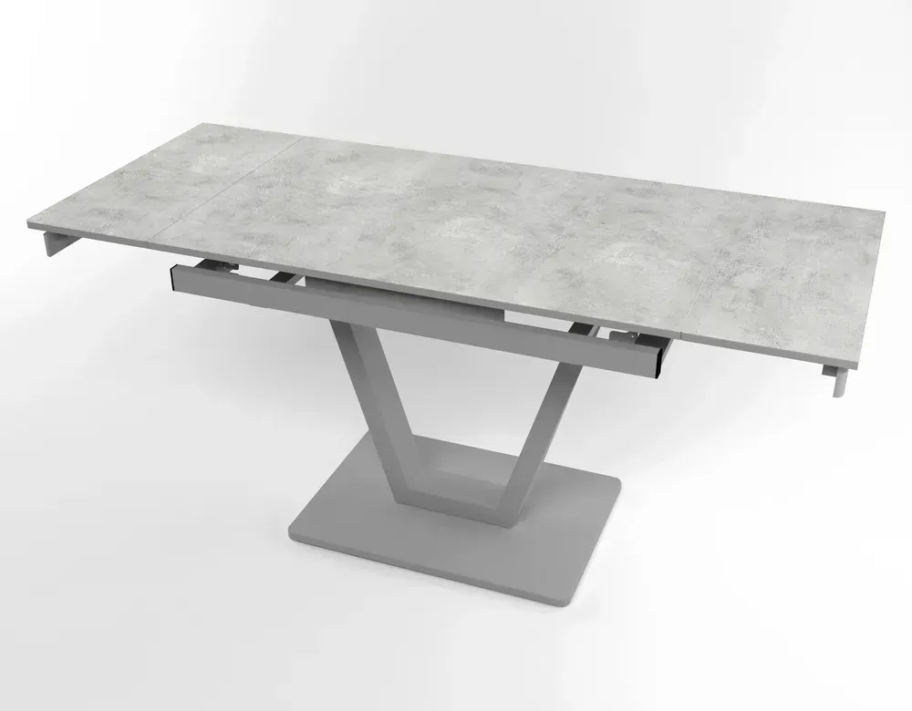 Розкладний стіл Maxi V base сірий grey/27