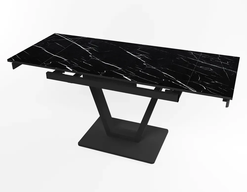 Розкладний стіл Maxi V base чорний black/09