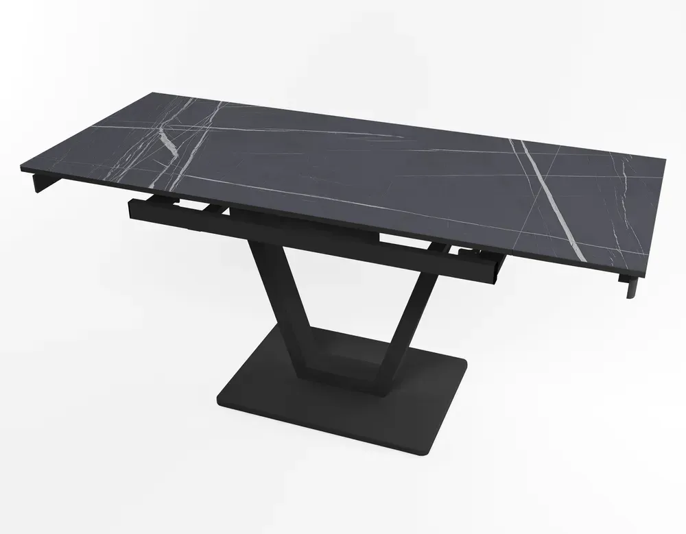 Розкладний стіл Maxi V base чорний black/13