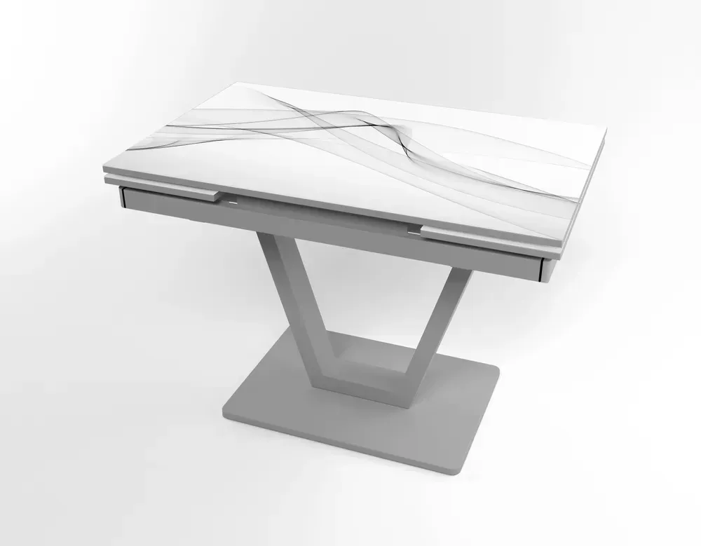 Розкладний стіл Maxi V base сірий grey/11