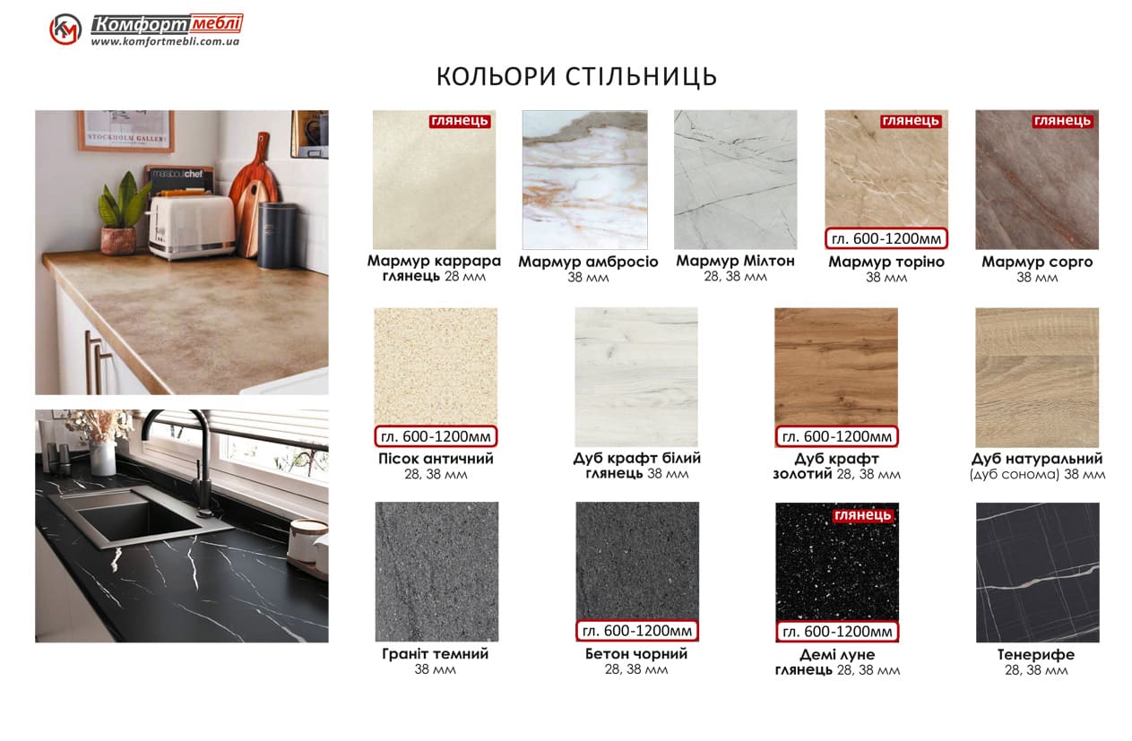 Кухня "Еко" 3,6 х 2,8м кутова