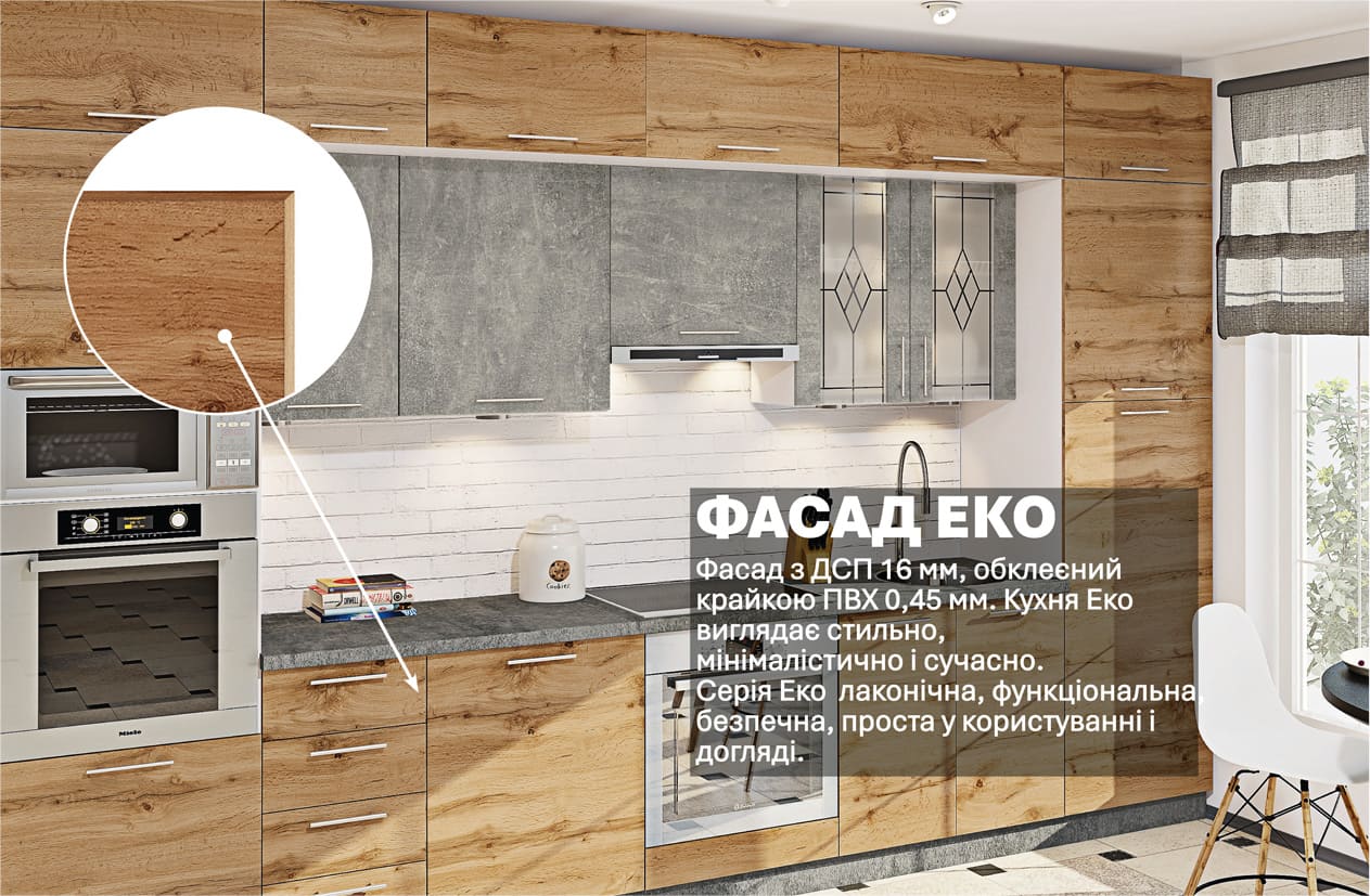 Кухня "Еко" 3,6м