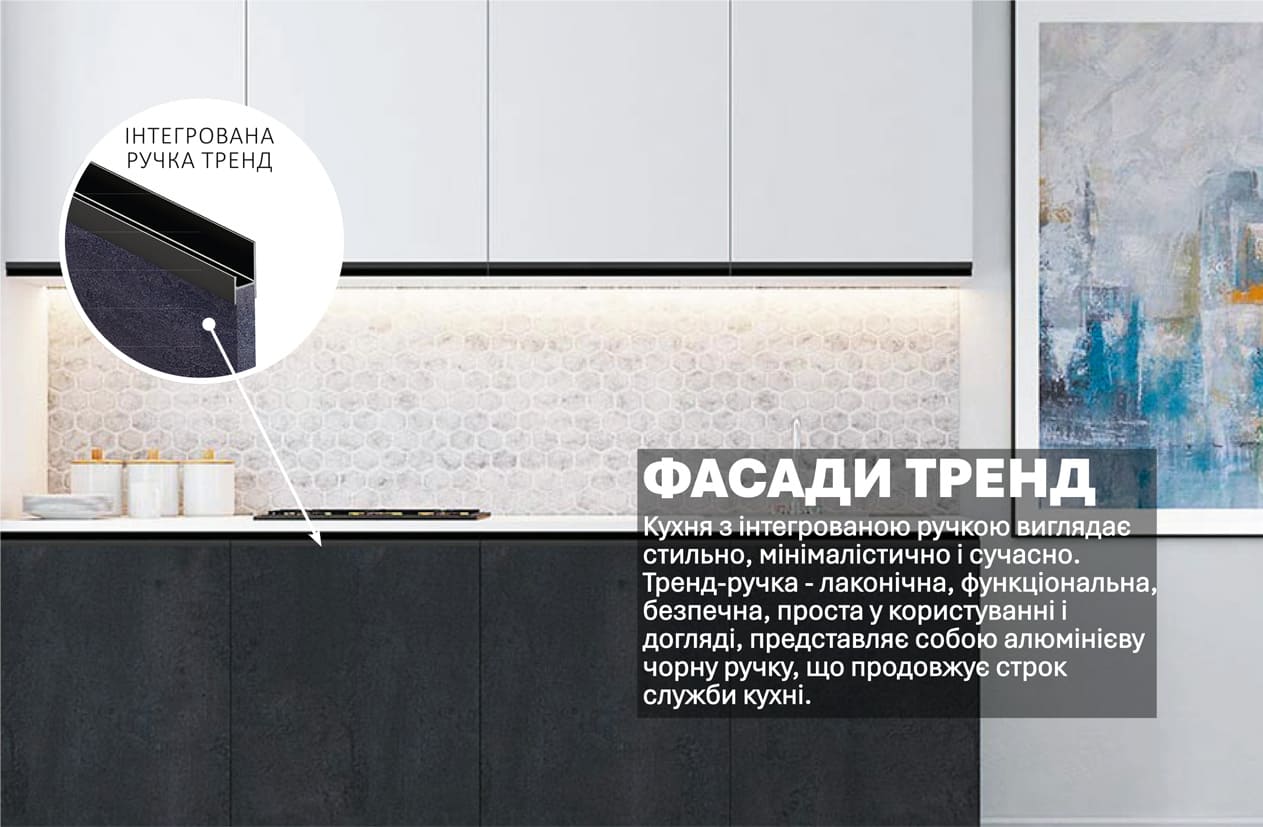 Кухня "Тренд" 2м