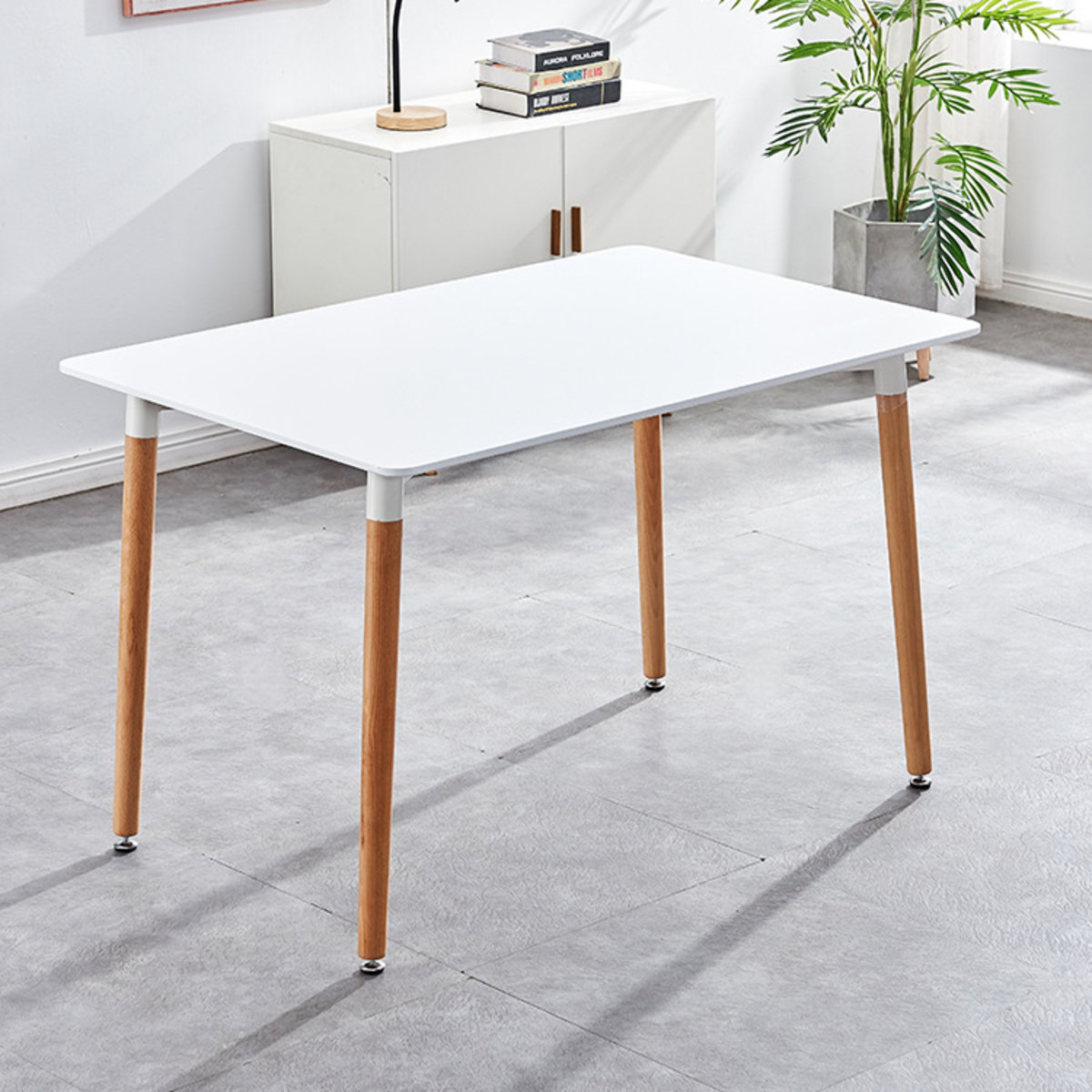Стіл обідній ВЕЗУВІЙ MDF 1200*800, білий