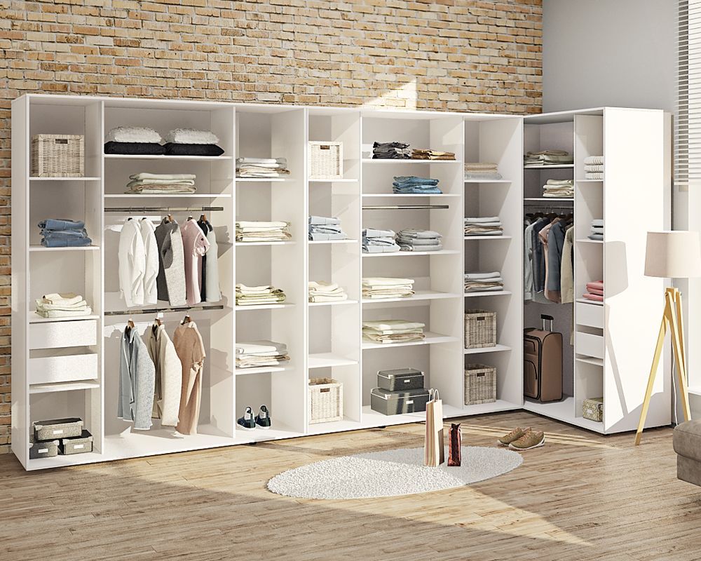 Гардеробна система 4,2х1,6м "Максі" кутова