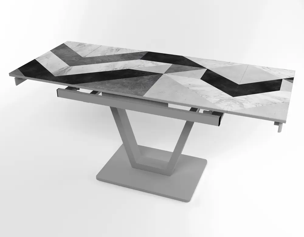 Розкладний стіл Maxi V base сірий grey/01