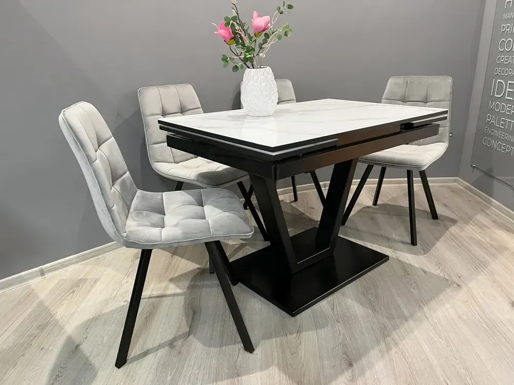 Розкладний стіл Maxi V base чорний black/16