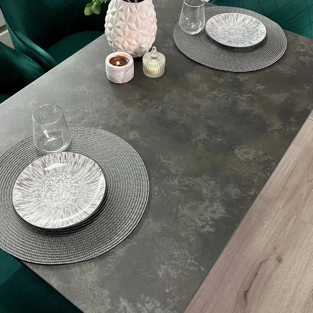 Розкладний стіл Maxi V base чорний black/37