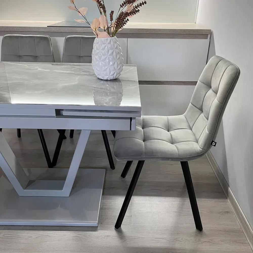 Розкладний стіл Maxi V base сірий grey/21