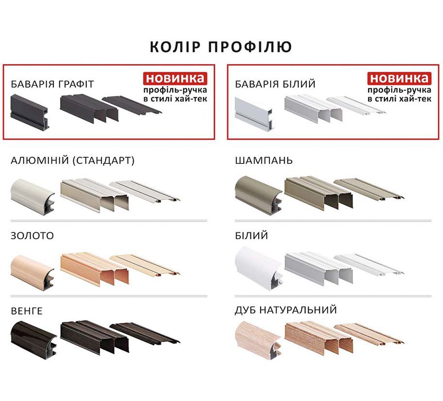 Прихожа-купе 1,0м "ДСП" з дзеркалом Модель-2
